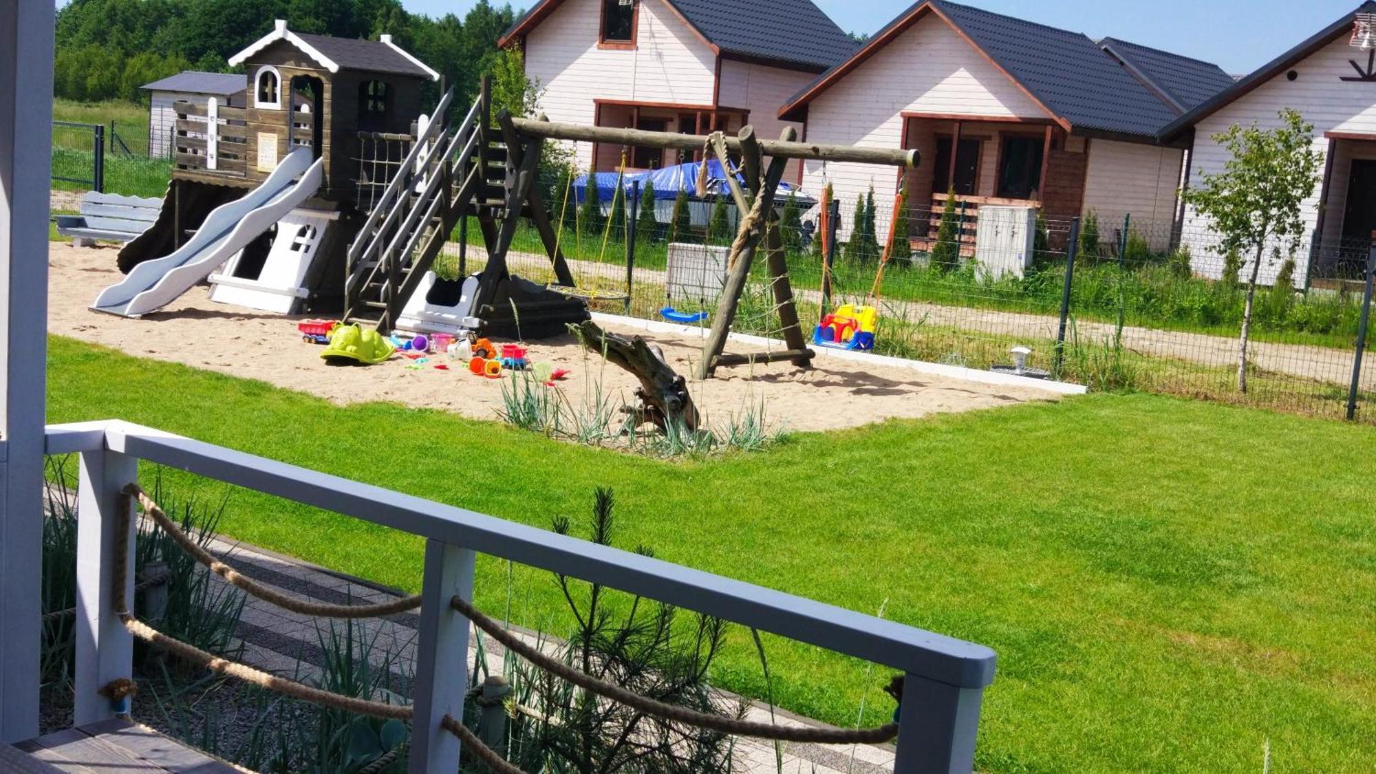 Linowe Domki - Domki Letniskowe Nad Morzem Rusinowo  Exterior foto